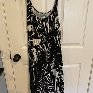 Maternity spaghetti strap dress